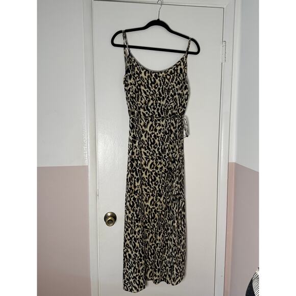 ASOS Leopard Print Wrap Dress Size 10 - Picture 8 of 8